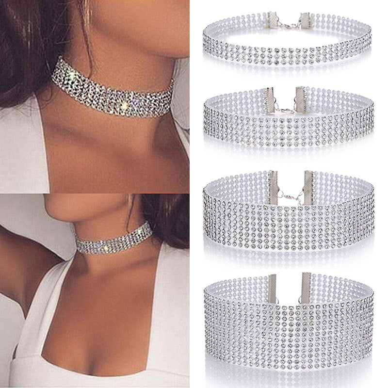 Crystal Choker Necklace