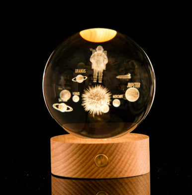 Celestial Moon Crystal Lamp