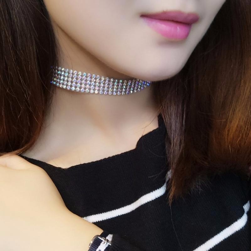 Crystal Choker Necklace