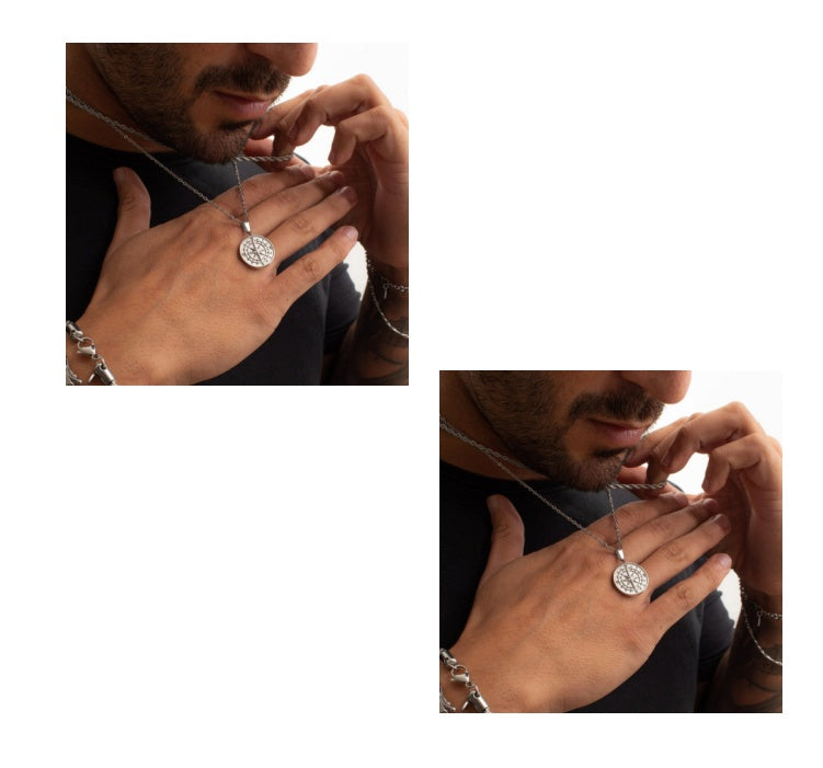 Jūrinių kelionių kompaso karoliai