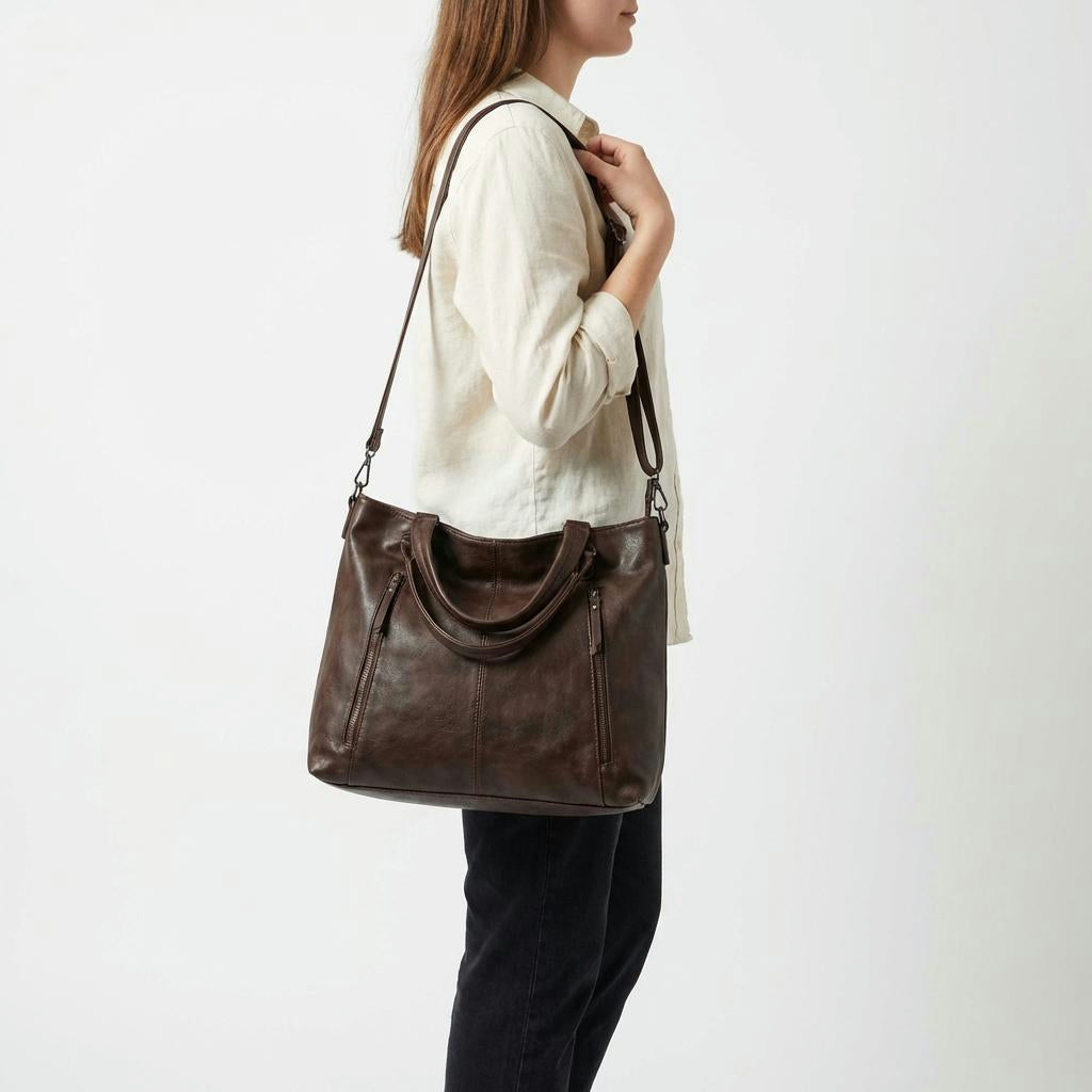 Auricci Leather Shoulder Bag