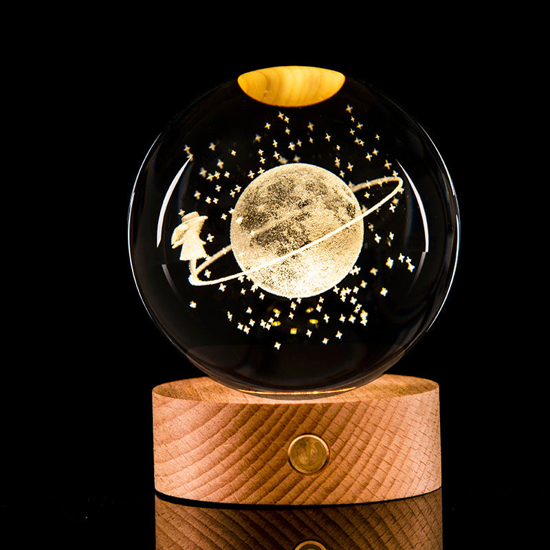 Celestial Moon Crystal Lamp
