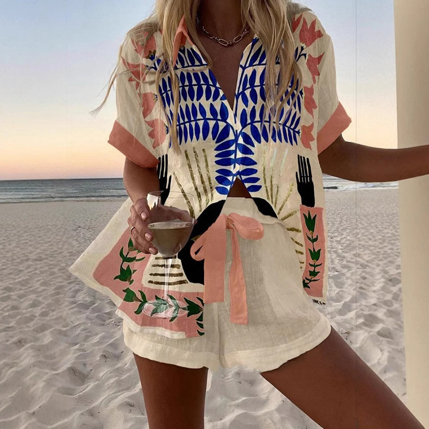 Antspauduotų lininių audinių rinkinys iš „auricci“