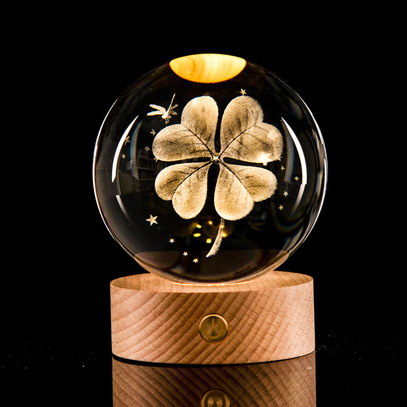 Celestial Moon Crystal Lamp